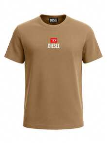 Diesel Men's T-Shirts Brown - Brown - View 4