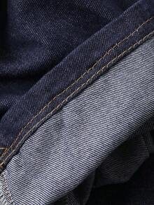 DAZY Toddler Girls' Casual Washed Korean Style Loose Wide Leg Jeans - Blue - View 5