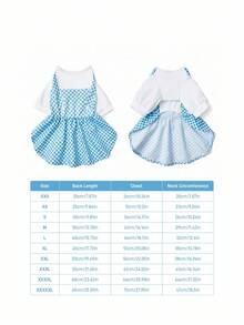 The Wizard of Oz X SHEIN 1 件装角色扮演宠物服装，猫/狗服装，尺码 XXS-XXXXL，特小号至特大号