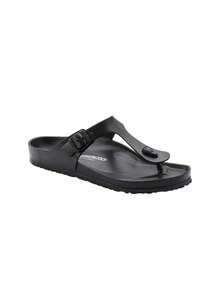Birkenstock Gizeh Essentials EVA Unisex Sandals Black 128201 - Black - View 2