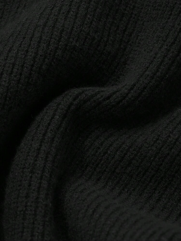 Stylish Lace-Up Knitted Cardigan For Women