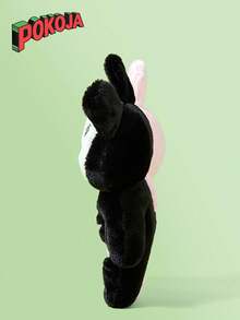30cm/11.81in Halloween Double Headed Rabbit Plush Toy Halloween Long Ear Bunny Stuffed Animals Plushies Halloween Zombie Rabbit Plush Doll Halloween Skeleton Rabbit Toy Ideal Holiday Christmas Gift - Multicolor - View 14