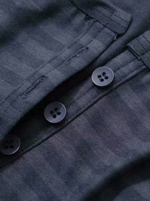 DAZY Women Casual Stripe Fitted Half-Zip Collar Long Sleeve T-Shirt,Fall Clothes