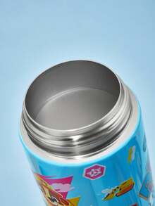 SHEIN | PAW Patrol 16 盎司/500 毫升不锈钢卡通图案钢绝缘防漏，配有吸管盖和硅胶吸管，男孩和女孩均可轻松使用，非常适合露营和学校使用。 - 藍色 - 查看 8