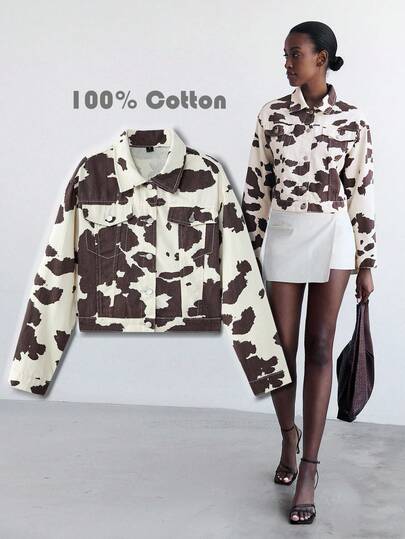 Maija Damjacka med retromönster och komönster