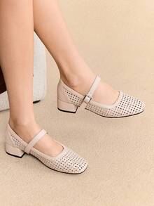 Rosivie Pantofi cu toc pentru femei - Caisă - Vizualizare 7