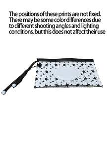 SHEIN 1 件桌面湿巾收纳袋、湿纸巾容器、浴室纸巾悬挂整理袋、旅行便携式收纳、湿巾携带袋、婴儿湿巾包、便携式翻盖可重复密封 EVA 湿巾补充袋、塑料翻盖纸巾包装袋、压花链防水纸巾包装袋、居家旅行必备 - 彩色 - 查看 9