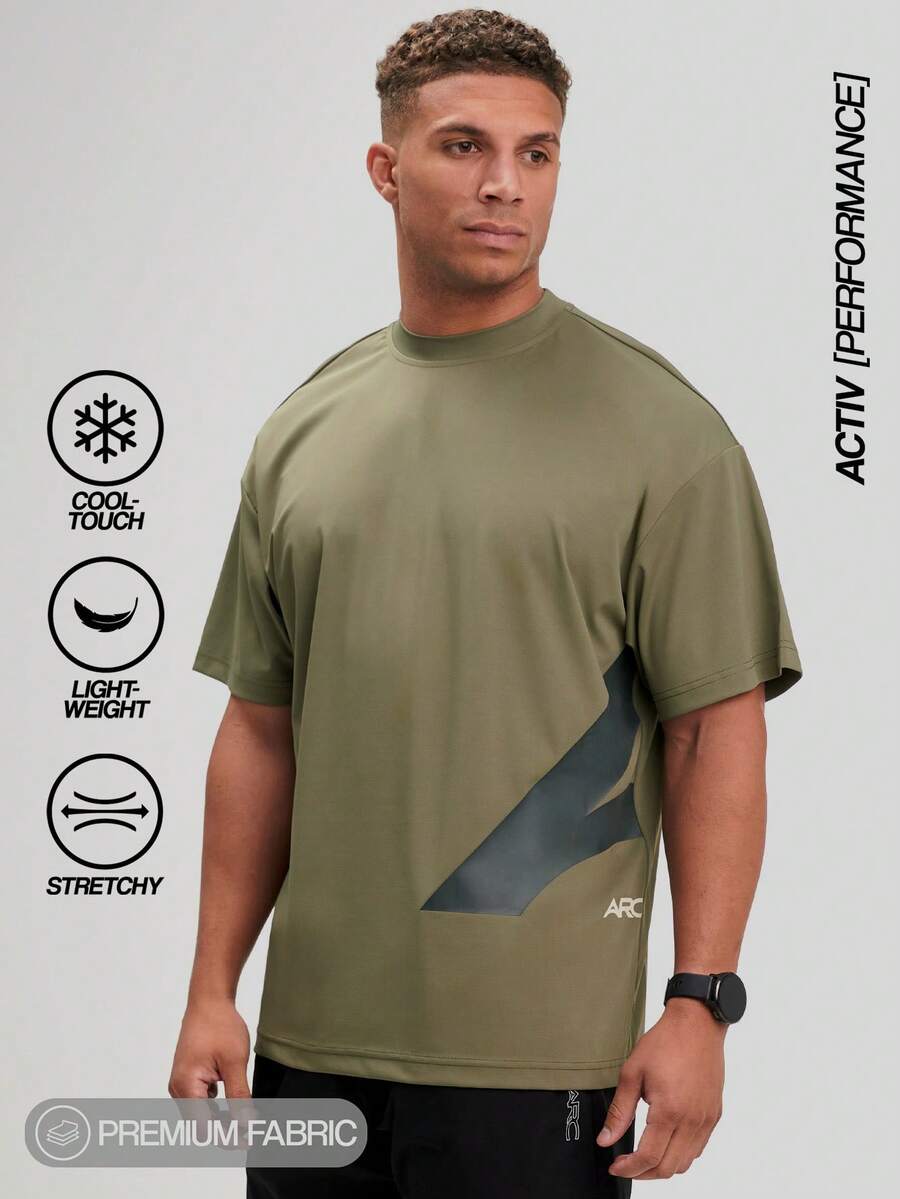 Tricou de vară cu mânecă scurtă, casual și la modă, moale și respirabil, pentru bărbați