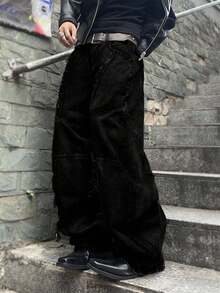 Manfinity EMRG 男士时尚石洗做旧修身宽松牛仔裤