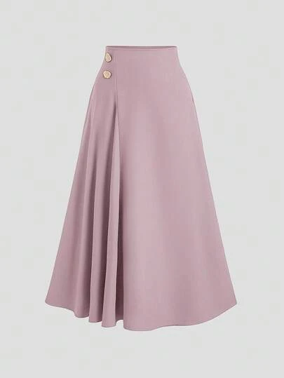 Sweetra 女士优雅通勤A字裙，垂坠修身效果，春秋季