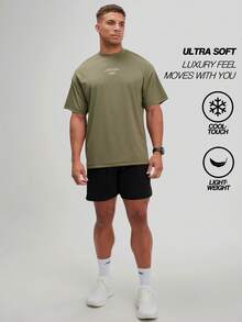 ARC Advanced Cooling Breathable Quick-Dry Running Shirt - Green - View 4