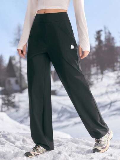 In My Nature 女士纯色高腰休闲宽松户外短裤