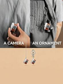 Digital Mini Camera 8GB 16GB 32GB Small Go Pro Sports Photo Action Cam Body Video Hidden Photographic Subminiature Recording Bodycam Camcorder Cameras Camera For Photography Retro Wearable Mini Camera: 1080P HD Video Recording, A Stylish Accessory With Shooting Function. 0.96 - Inch IPS Screen, LED Fill Light. Specially Designed For Young People. Ultra - Light Body Of 17.5g, Shoot While Charging, Power Your Vlog Creation