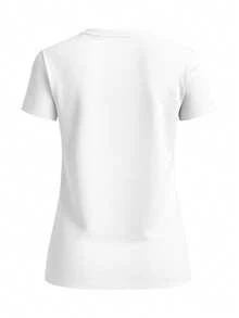 Diesel Women's T-Shirts White - White - View 4