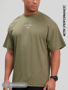 ARC Advanced Cooling Breathable Quick-Dry Running Shirt - Green - View 3