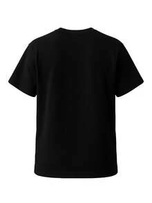 Men's T-Shirts Black - Black - View 5