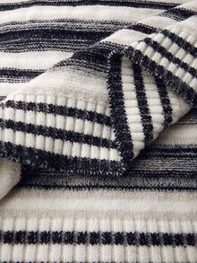 Manfinity CityGents Men's Striped Crew Neck Long Sleeve Casual Sweater, Autumn/Winter - Multicolor - View 8
