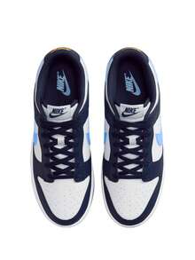 Nike 耐克 Dunk Low - 午夜藍/白-大學藍-雷射橙 - 查看 3