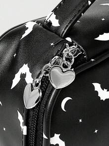 ROMWE Goth Makeup Bags - Black - View 5