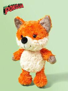 Cute Stuffed Animal Toy - Soft Plush Fox, 29cm/11.4 Inches, A Lovely Jungle Animal Toy, Suitable For Birthday And Christmas Gifts. - Multicolor - View 1