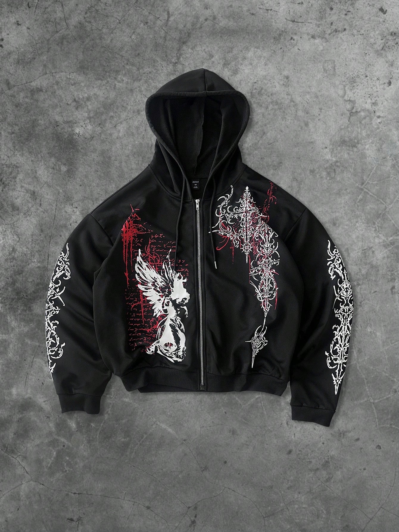 Graphic pullover sweatshirt