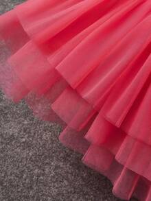 THE POWERPUFF GIRLS X SHEIN 1pc Cartoon Character Cosplay Pet Dress With Headpiece, Cat/Dog Clothes, Size XXS-XXXXL, Blossom, Bubbles, Buttercup Cosplay - Multicolor - View 5