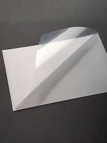 5/10/30PCS  L-Shaped A4 Folders Clear PP Plastic File Bags Waterproof Single Page Document Protector Portfolio Organizer For Office School Supplies Back To College Business Document Storage