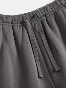 SHEIN Teen Girls Loose Fit Star Print Crew Neck Sweatshirt And Wide Leg Sweatpants 2 Piece Set, Casual Street Style, Suitable For Autumn/Winter Fall Girls Lounge Set Sweat Sets Tweens Comfy Sweatsuit Set Girls Sweatshirt Straight Pants Suit Tween Girl Tween Sweat Pants Set