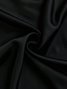 GlowEve CURVE 大码女式休闲优雅通勤衬衫 - 黑色 - 查看 6