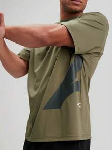 Tricou de vară cu mânecă scurtă, casual și la modă, moale și respirabil, pentru bărbați