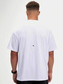 Breathable Quick-Dry Lightweight Summer Outdoor Short Sleeve Men Sports Tees - White - View 6