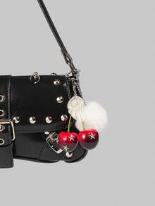 ROMWE Kawaii 包袋饰物 - 紅色 - 查看 5