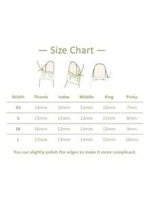 ROMWE Anime 10pcs Y2K Cute Heart, Star, Bow, Wing Nail Art Stickers With Tape