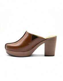 Women Heeled Sandals - Beige - View 5