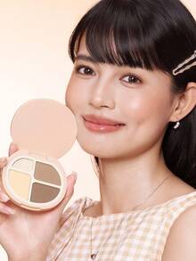 SHEGLAM Hypersculpt 提亮修容彩妝盤-Warm, 多用途啞光調色盤，適用於提亮、腮紅、修容、眼影和塑形粉 品牌 美容 化妝 化妝品 適合女性與女孩 完美搭配冬季 Y2K 時尚 流行 生日禮物 假期 派對準備就緒 最佳顏色