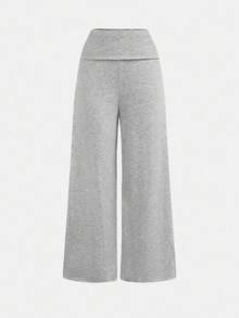 Girlism 2 件套青少年女童高腰阔腿直筒休闲裤，适合夏季 - 彩色 - 查看 5