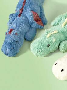 90cm巨型卡通飞龙（带翅膀），适合送给蓝龙之友。恐龙。翼龙玩偶玩具，动物玩偶。圣诞礼物。万圣节礼物。各种节日礼物 - 綠色 - 查看 4