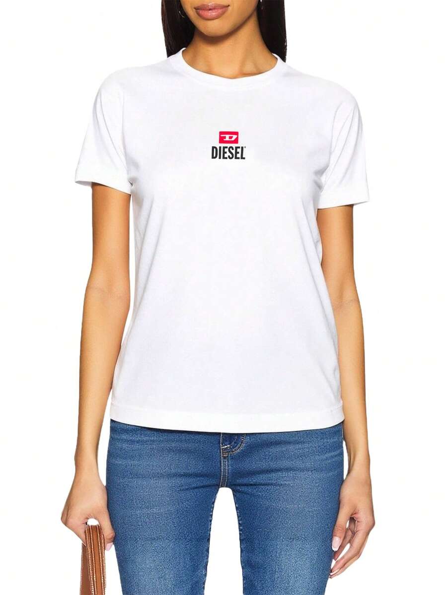 Diesel Women's T-Shirts White - White - View 1
