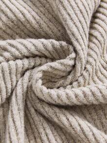 Modmama Umstandsleggings Einfarbig mit verstellbarem Bund, Rippstrick - Schwarz - Übersicht 13