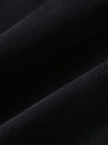 Manfinity Dauomo Men Loose Fit Short Sleeve T-Shirt With Character Print And Drop Shoulder For Summer - Black - View 4