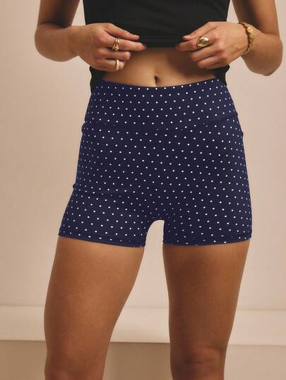 Aralina Leisurwear Högmidjade Tränings- och Aktivkläder Dam Biker Shorts