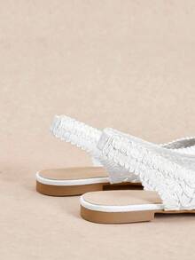 Rosivie Women's Casual Versatile Simple Flat Shoes - White - View 6