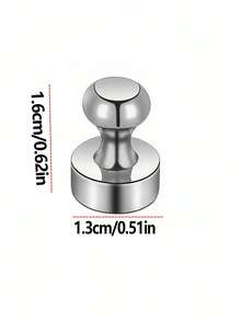 5/10/20 件强磁金属磁铁适用于家庭办公室白板冰箱整理多用途耐用强力 DIY 工艺品五金工具存储展示架 - 彩色 - 查看 5