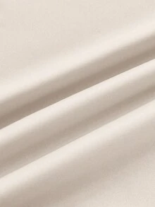 INAWLY 女式休闲字母刺绣长袖保暖内衬圆领运动衫，秋冬 - 杏色 - 查看 5