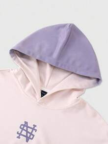 ROMWE MEN Street Life Sudadera con capucha efecto degradado para hombres, adecuada para otoño/invierno