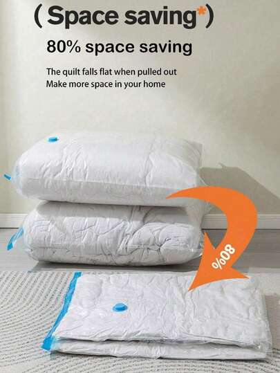 3pcs/1pack Thick Vacuum Compression Storage Bags, Waterproof And Moisture-Proof Vacuum Compression Bags For Home, Travel, Dormitory - Reusable, Space Saving Bags, Gift Bedroom, Organizer, Home Storage, For White T Shirt Women, Black Pants Women, Ladies Winter Clothes, Dress, Winter Clothes For Ladies, Elegant Woman Dresses, White Shirt For Ladies, Long Sleeve, White Jumpsuit For Women, Spring Dresses For Women, Spring Outfits For Women, Spring, Spring Clothes, Minimalist, Summer Tops Storage