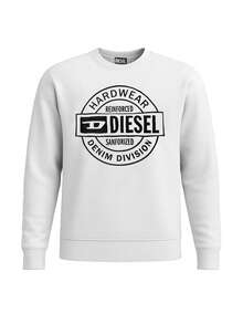 Diesel Men's Sweatshirt White - White - View 1
