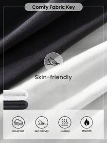 In My Nature Women's Solid Color Round Neck Long Sleeve Casual Fitness Outdoor T-Shirt Fitted Shirt