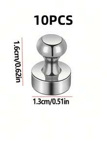 5/10/20 件强磁金属磁铁适用于家庭办公室白板冰箱整理多用途耐用强力 DIY 工艺品五金工具存储展示架 - 彩色 - 查看 7