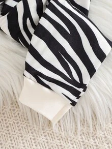 Cozy Pixies 2 pezzi Set pigiama aderente - Maglia a girocollo in morbido tessuto a maglia e pantaloni a vita elastica alla caviglia, per bambine e bambini